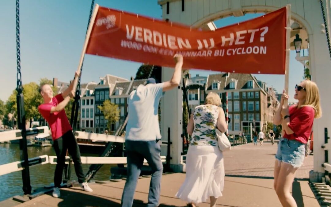 Verdien jij het? | Cycloon fietskoeriers